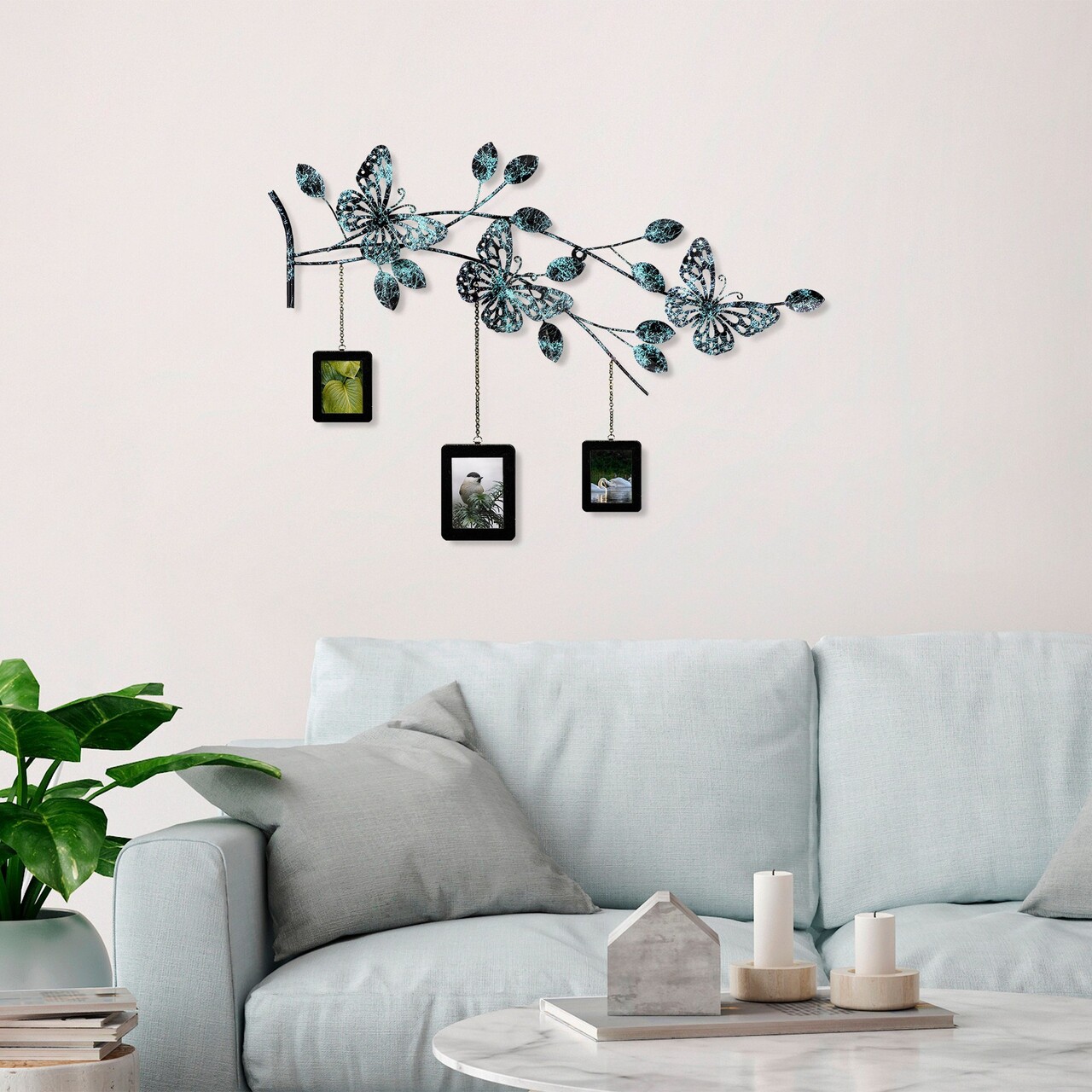 Decoratiune de perete, Dalvere 3, Dimensiuni: 93 x 65 x 4 cm, Multicolor - view 3