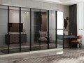 Dulap pentru haine, Hanah Home, Nisa, 315x210x52 cm, Gresie