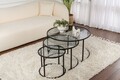 Set masuta de cafea, Nordure, Aurum, Gri inchis