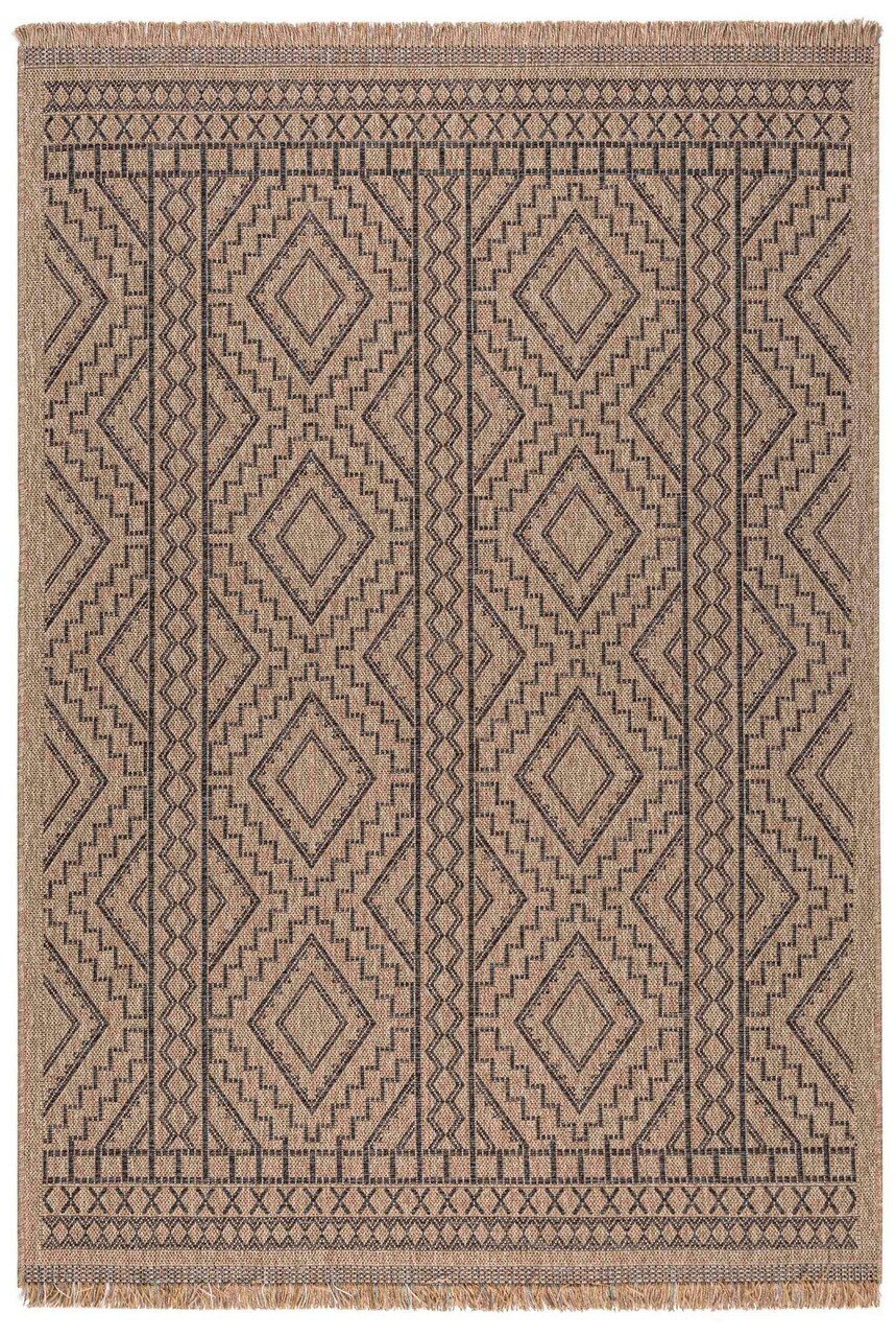 Covor, 08729B, 200x290 cm, Polipropilena, Antracit / Crem