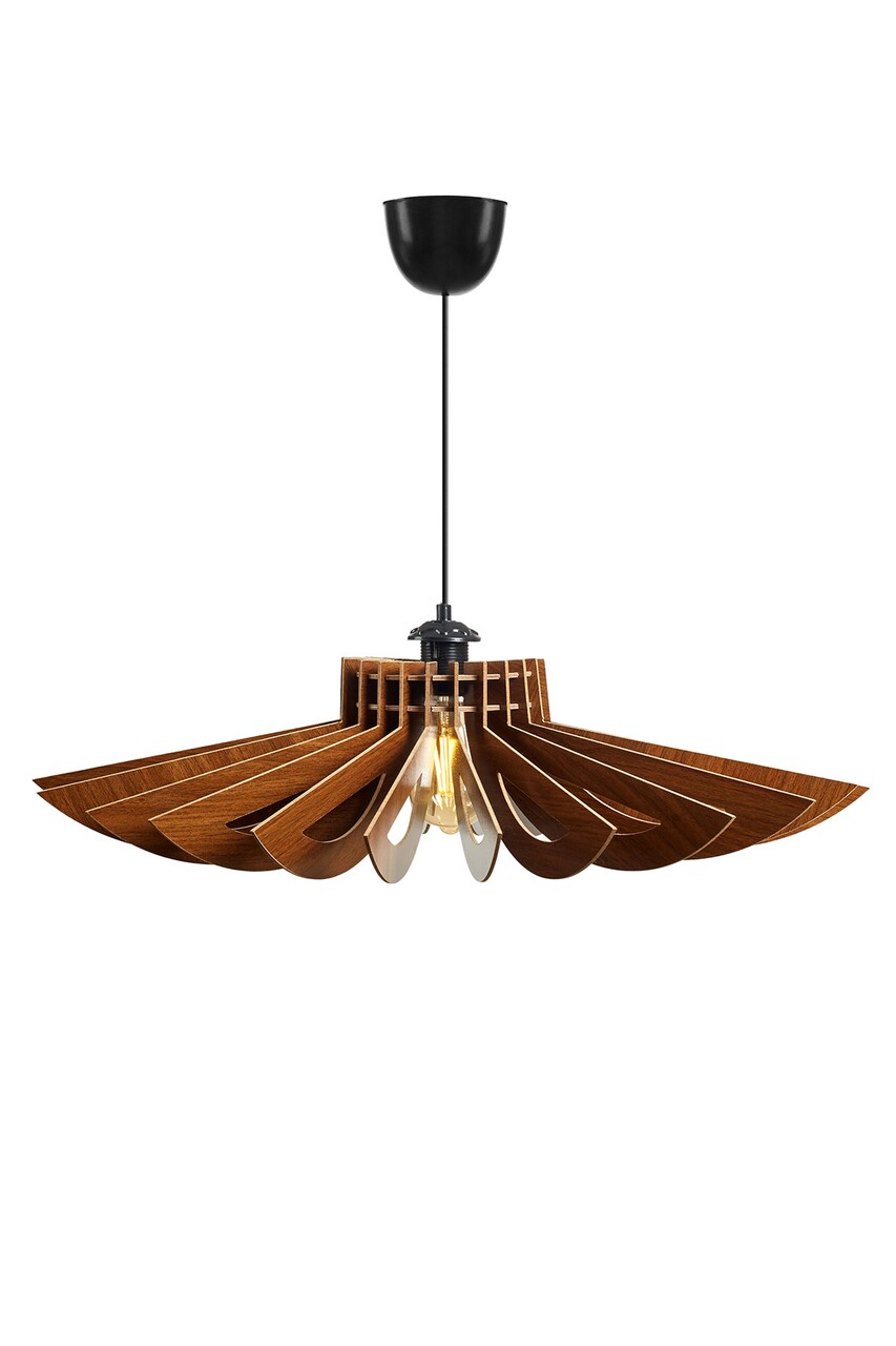 Lustra, 159-T, FullHouse, 52 x 11 cm, 1 x E27, 60W, maro