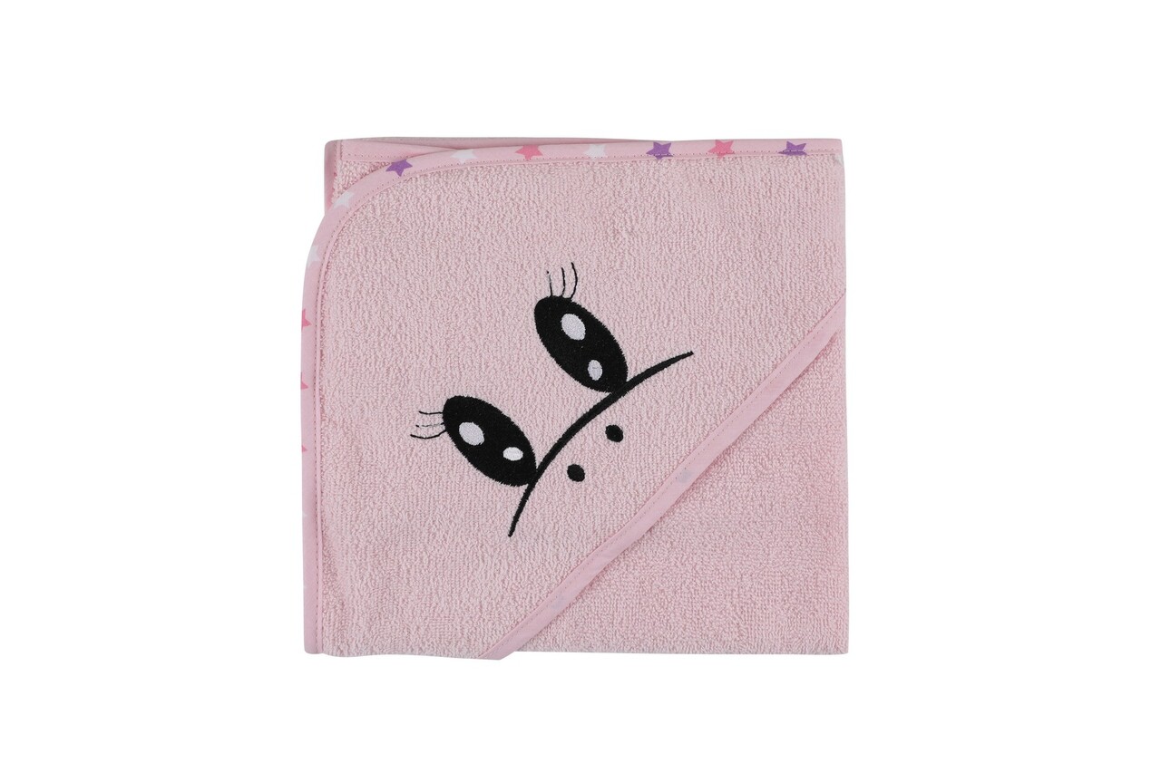 Set de baie pentru bebeluși, Cotton Box, Unicorn, Bumbac, Roz