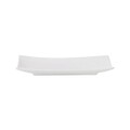 Platou ingust pentru servire Salsa, Ambition, 21.5 x 10 cm, portelan, alb
