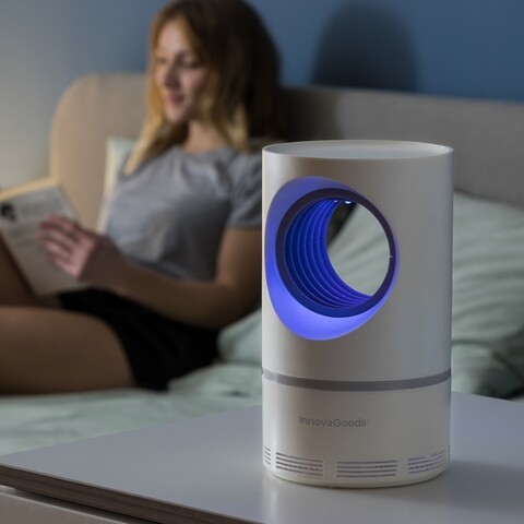Lampa UV anti-tantari, KI Vortex, InnovaGoods, 12x22 cm, conexiune USB