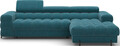 Coltar extensibil dreapta 3 locuri ELTAP, RT-40AMO, Felro, 285x181x93 cm, lemn/poliester, albastru