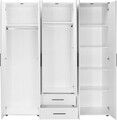 Dulap pentru haine, Adore, White, Alb
