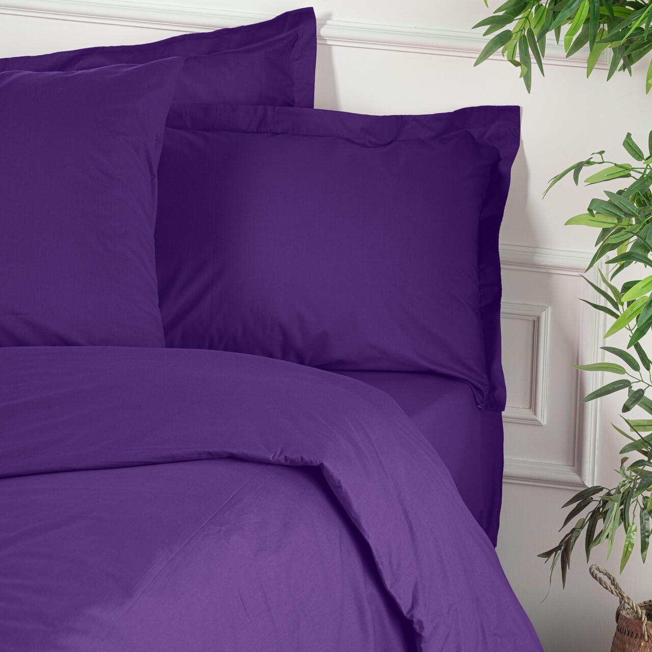Husa de pilota Ranforce Single (DE), L'essentiel Maison, Tonne Viole, Mov - imagine 2