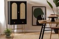 Consola, Howard, Cliff 150, 80x150x39 cm, PAL, Negru