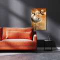 Tablou decorativ, 1130, Sticla temperata, 30 x 45 cm, Multicolor