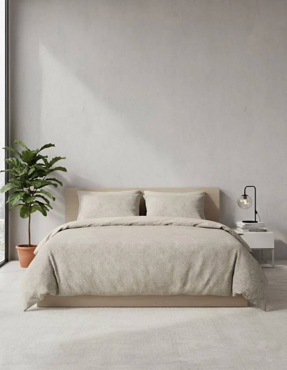 Lenjerie de pat pentru o persoana (DE) L'essentiel Maison Owen Kombin Bej