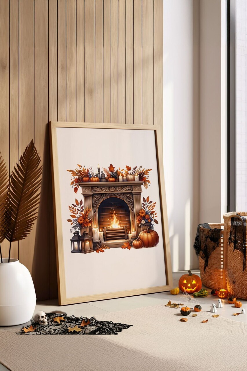 Tablou decorativ, Arthllwnmodel50-5070, MDF, Multicolor — imaginea 2