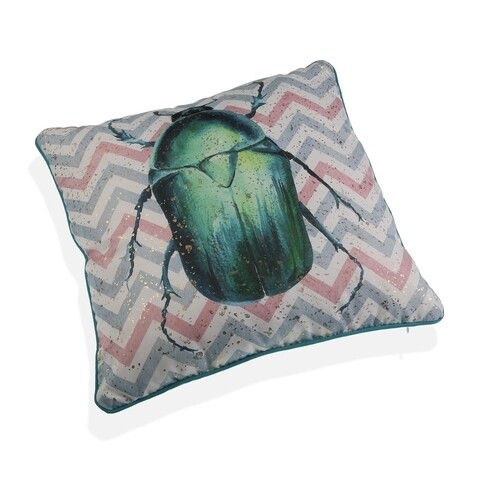 Perna decorativa Escarabajo, Versa, 45×45 cm, poliester 45x45