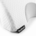 Perna cervicala vascoelastica pentru cupluri Cozzy, InnovaGoods, 36 x 12.5 x 30.5 cm, ergonomica, alb/gri