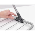 Uscator rufe suspendabil, Brabantia, White, 4.5 m capacitate de uscare, otel, alb