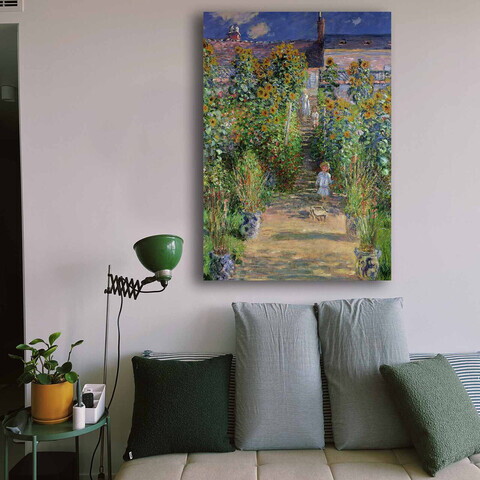 Tablou decorativ, 70100MONET019, Lemn, Multicolor