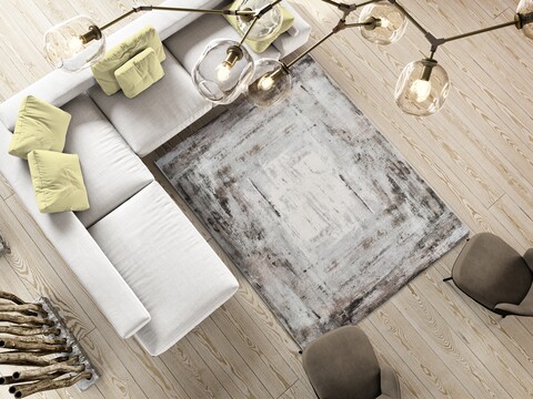 Covor, Babek 5474 Grey, 120 x 170 cm, 100% poliester, gri