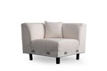 Coltar, Atelier del Sofa, 560ARE1245, Cadru: Lemn de fag/PAL, Alb