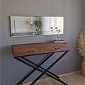 Oglinda decorativa A301Y, Neostill, 40 x 120 cm, argintiu