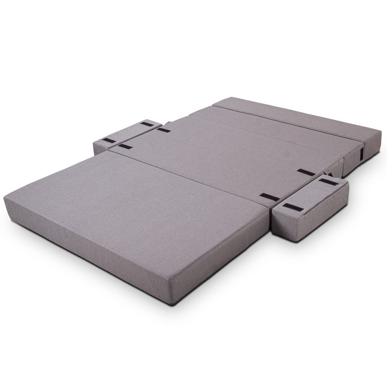 Canapea extensibila 2 locuri, Atelier del Sofa, 363SLD1128, Poliester, Gri - view 6