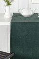 Traversa de masa, DC Home, 198DCH1313, Poliester, 48 x 150 cm, Verde smarald
