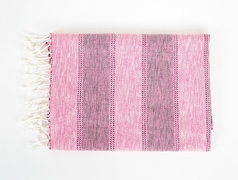 Prosop de plaja Aleda, Irya Home, 90×170 cm, roz Irya Home