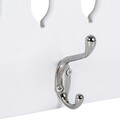 Cuier, Home, Creaciones Meng, 50x25 cm, 4 agatatori, alb