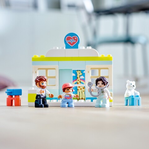 Jucarie – Vizita la doctor, LEGO, plastic LEGO