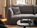 Canapea modulara 3 locuri, Chris-259, Micadoni Home, 220x100x80 cm, tesatura structurata chenille, natural