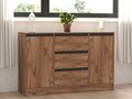 Set mobilier living, Puqa Design, Muren, PAL, Pin Atlantic / Antracit