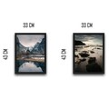 Set 2 tablouri decorative, Landscape Set, PAL, Hartie, Multicolor