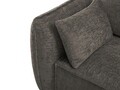 Coltar extensibil dreapta 4 locuri, Kaelle, Micadoni Home, BL, 252x165x87 cm, poliester chenille, gri