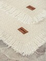 Set covorase de baie, Cotton Box, Bath Rug, Bumbac , Crem
