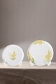 Set platouri servire, Hermia, 127RKL1646, Galben/Alb