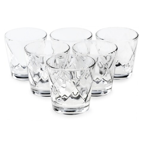 Poza Set 6 pahare whisky, Vidivi, Concerto, 370 ml, sticla, transparent