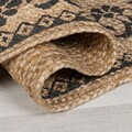 Covor Maisie Natural/Black, Flair Rugs, 120x170 cm, iuta, natural/negru
