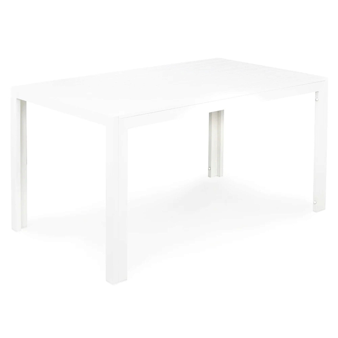 Masa pentru gradina/terasa Haven, 140x80x75 cm, aluminiu, alb - 1 | YEO