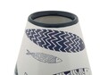 Vaza decorativa Fish Double, Mauro Ferretti, 14x34 cm, ceramica, multicolor