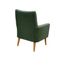 Set canapea extensibilă, Unique Design, 867UNQ1585, Lemn de carpen, Verde