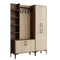 Cuier de perete, Hommy Craft, Viyana D, Nuc / Travertin