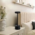 Lampa de masa, Fresno, 119FRS1417, Metal, Negru
