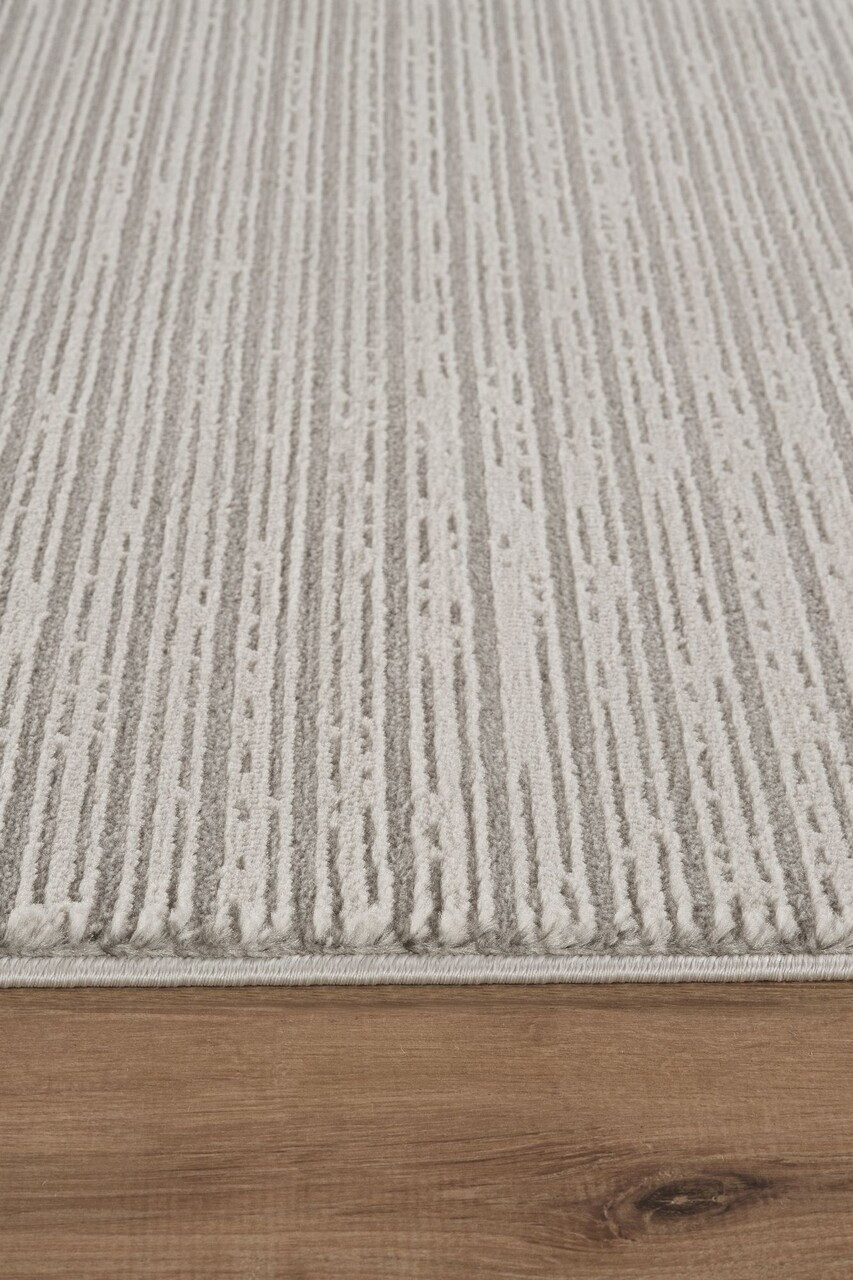 Covor, Marla 2007, 60x100 cm, 60% POLIPROILENĂ/40% POLIESTER, Gri — imaginea 3