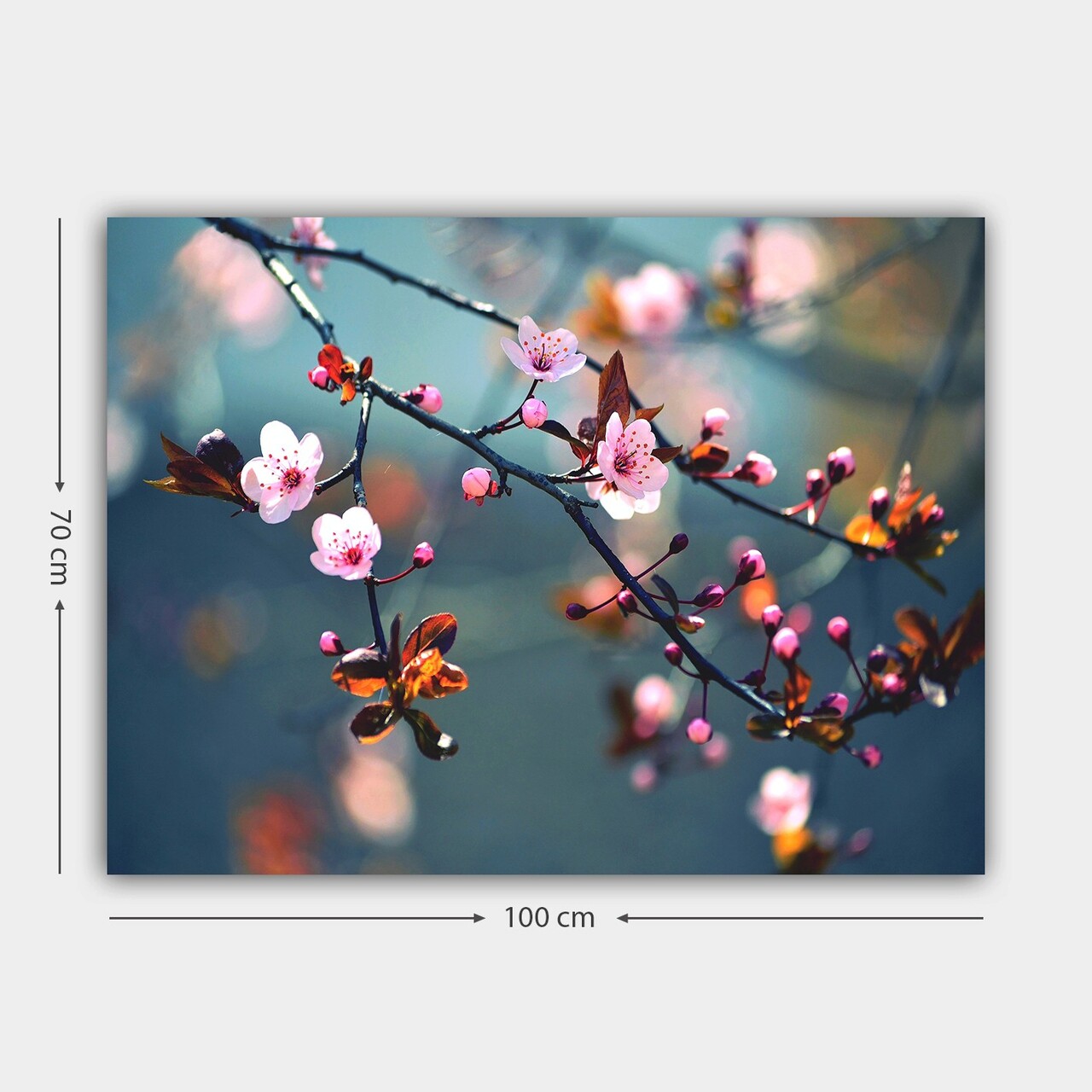 Tablou decorativ, 163347830_70100, Cadru: 100% LEMN (grosime: 3 cm), Multicolor - view 3