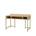 Birou, Retricy, Alma, 120x60x74.8 cm, PAL, Aur / Stejar