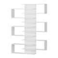 Biblioteca Lotus, Ametti, 75 x 21.3 x 161.3 cm, alb