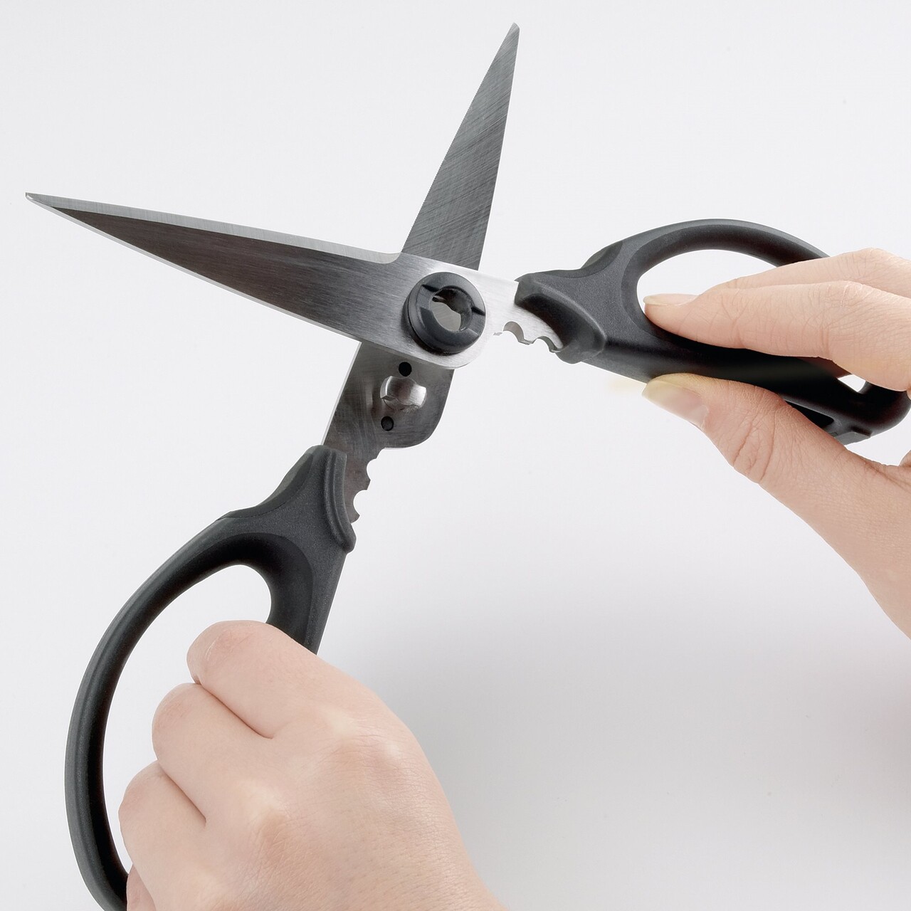 Foarfeca de bucatarie, inox, 22 cm, "Good Grips" - OXO - imagine 8