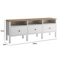 Comoda TV, Cordelia, FRN-10003, Maro/Alb