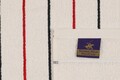 Set 2 prosoape de baie 407,  Beverly Hills Polo Club, 70x140 cm, bumbac, alb/gri