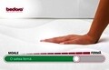 Pachet  2in1, saltea Vitality 80x200x15 cm si topper memory Minty