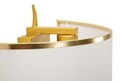 Aplica de perete Vienna, Mauro Ferretti, 1 x E14, 20W, 16x15x50 cm, fier, auriu/alb