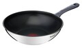 Tigaie Wok cu capac, Tefal, Daily Cook, 28 cm Ø, inox
